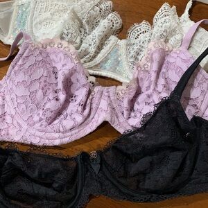 Bundle of three Victoria’s Secret bras 34C